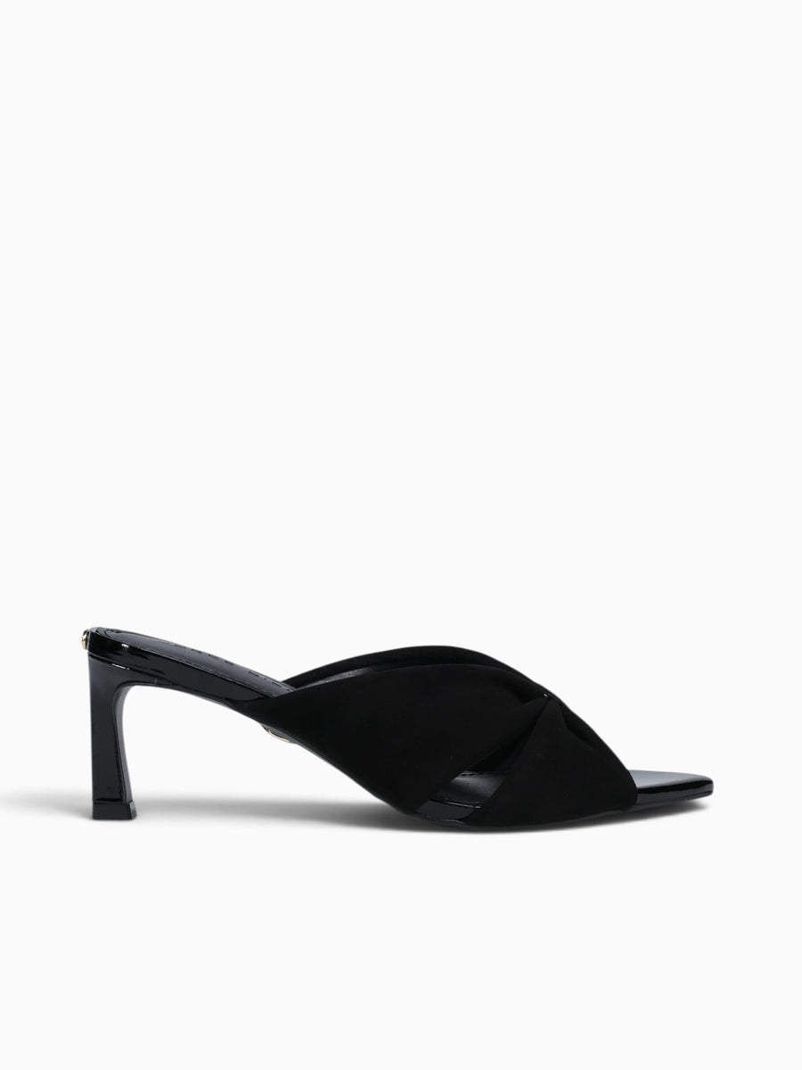 Jory Preto Kid Suede Verniz Black / 5 / M