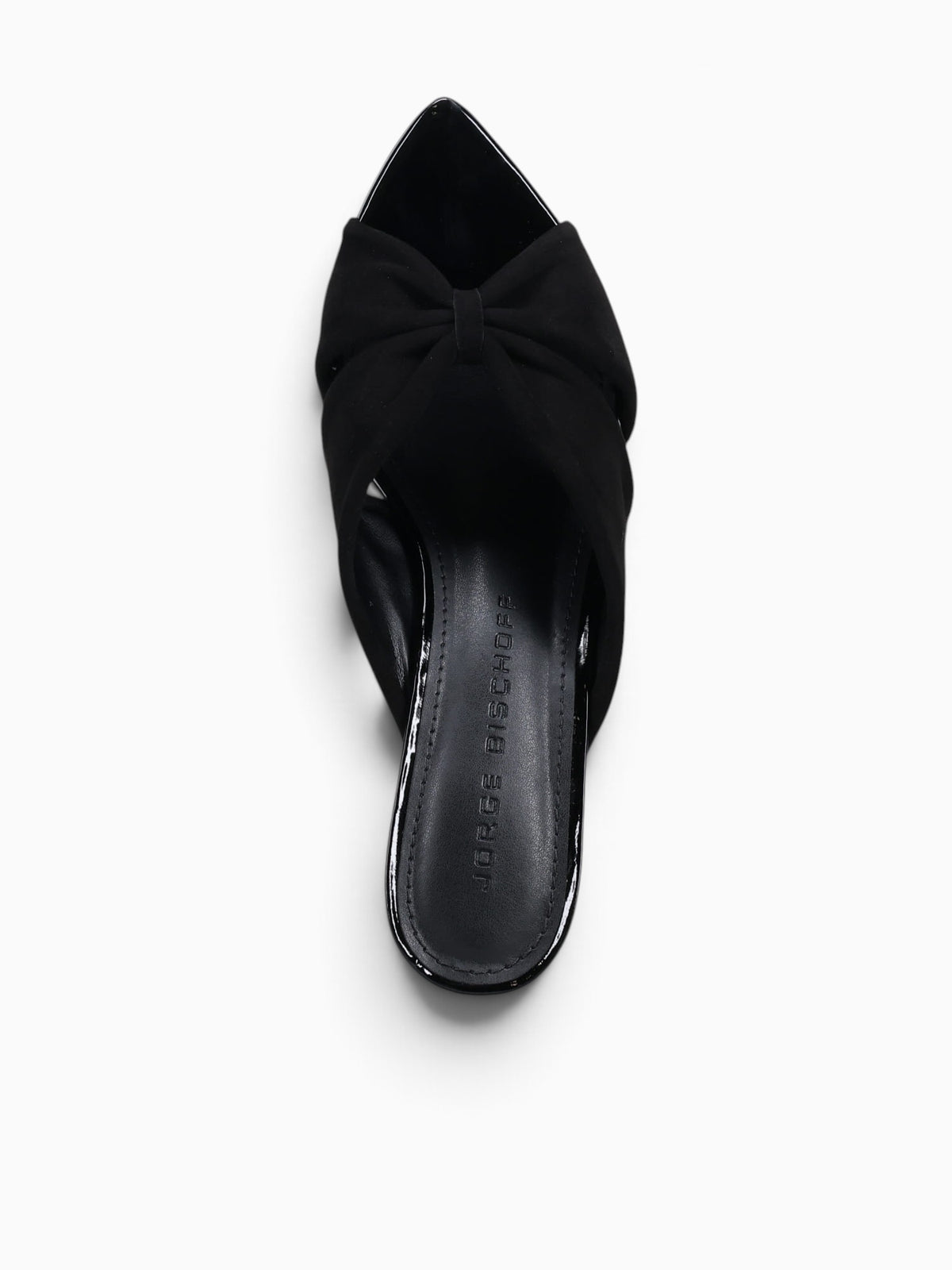 Jory Preto Kid Suede Verniz Black / 5 / M