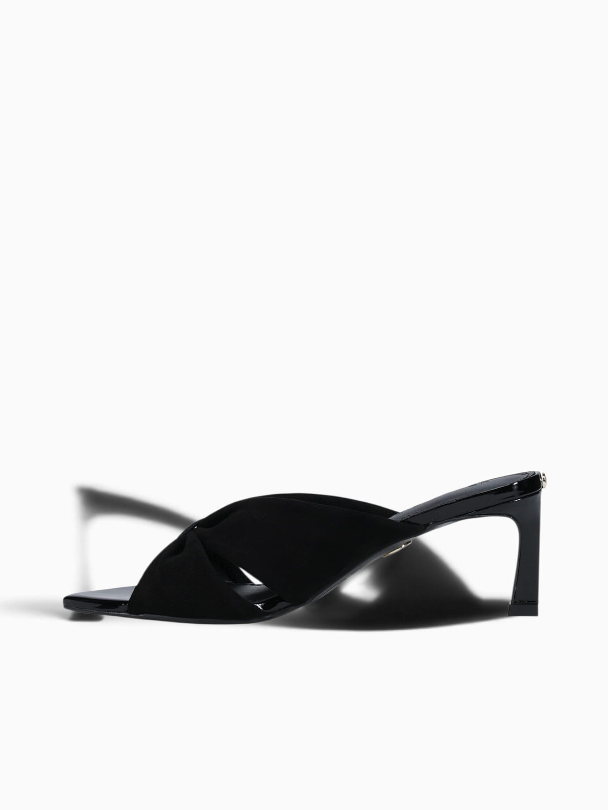 Jory Preto Kid Suede Verniz Black / 5 / M