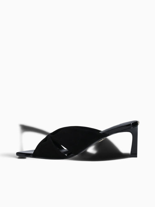 Jory Preto Kid Suede Verniz Black / 5 / M