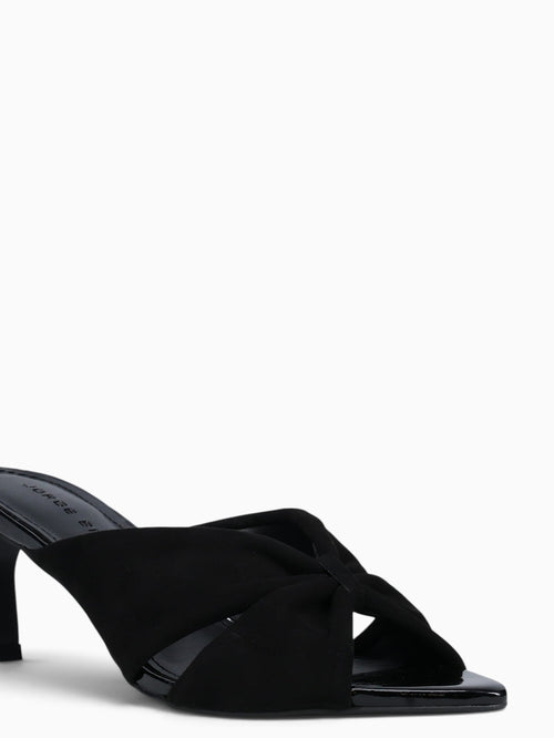 Jory Preto Kid Suede Verniz Black / 5 / M
