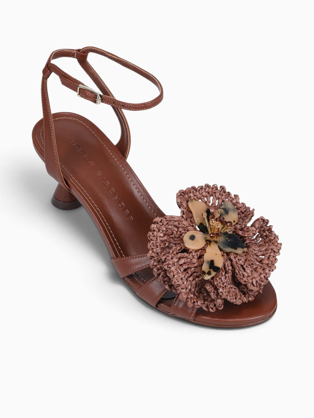 Josee Flores Marron Leather Brown / 5 / M