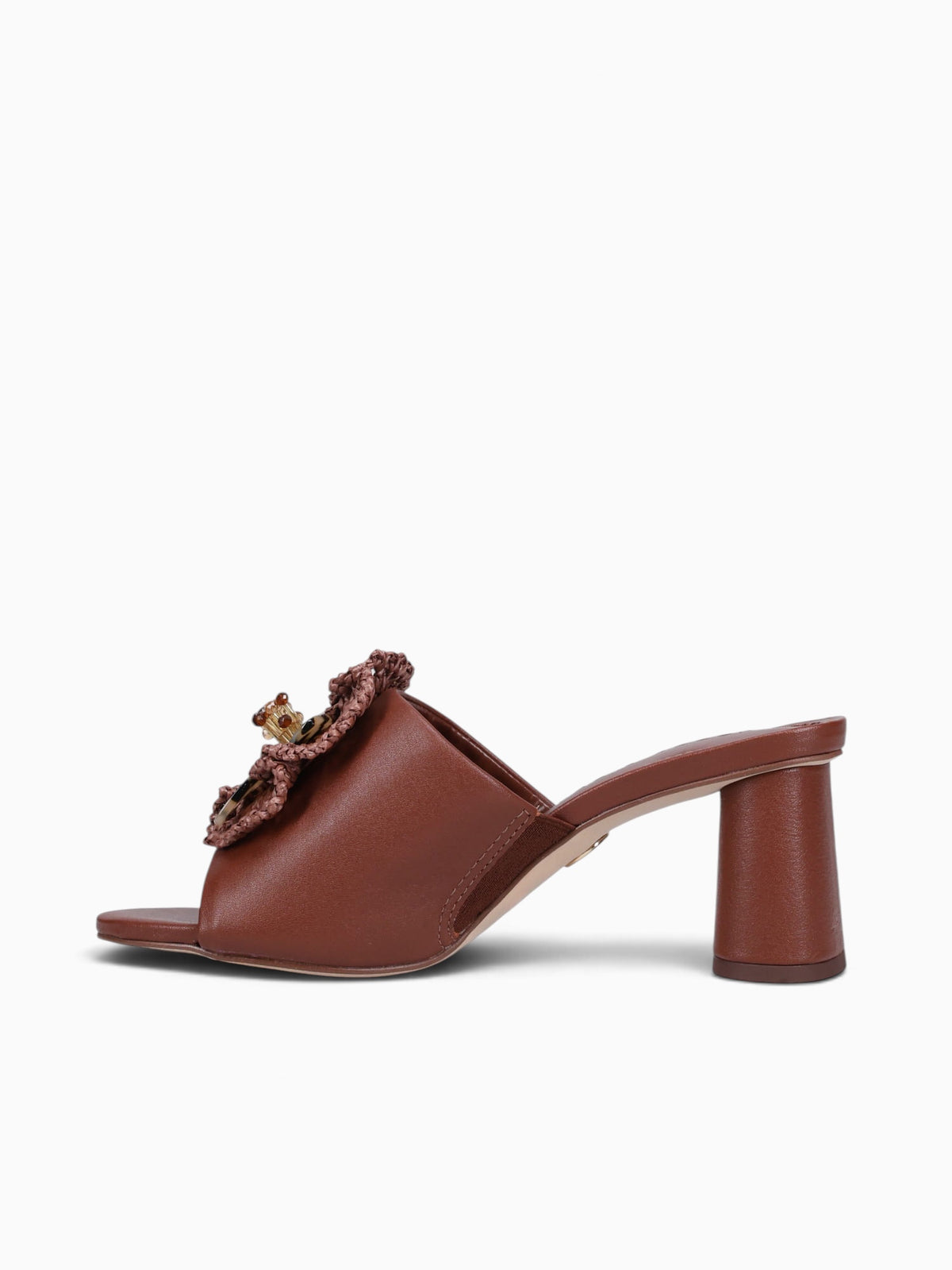 Josephine Flores Marron Leather Brown / 5 / M