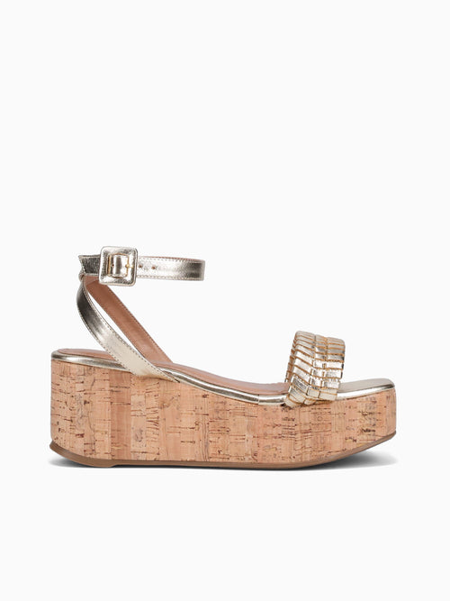 Arielle Champagne Metalizado Cristal Rose Gold / 5 / M