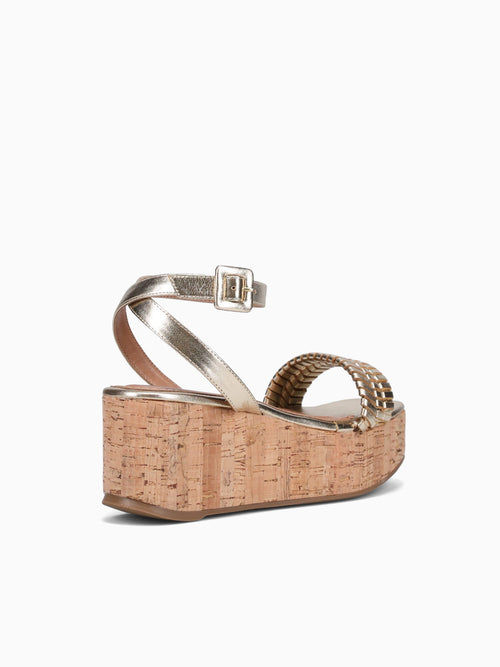 Arielle Champagne Metalizado Cristal Rose Gold / 5 / M