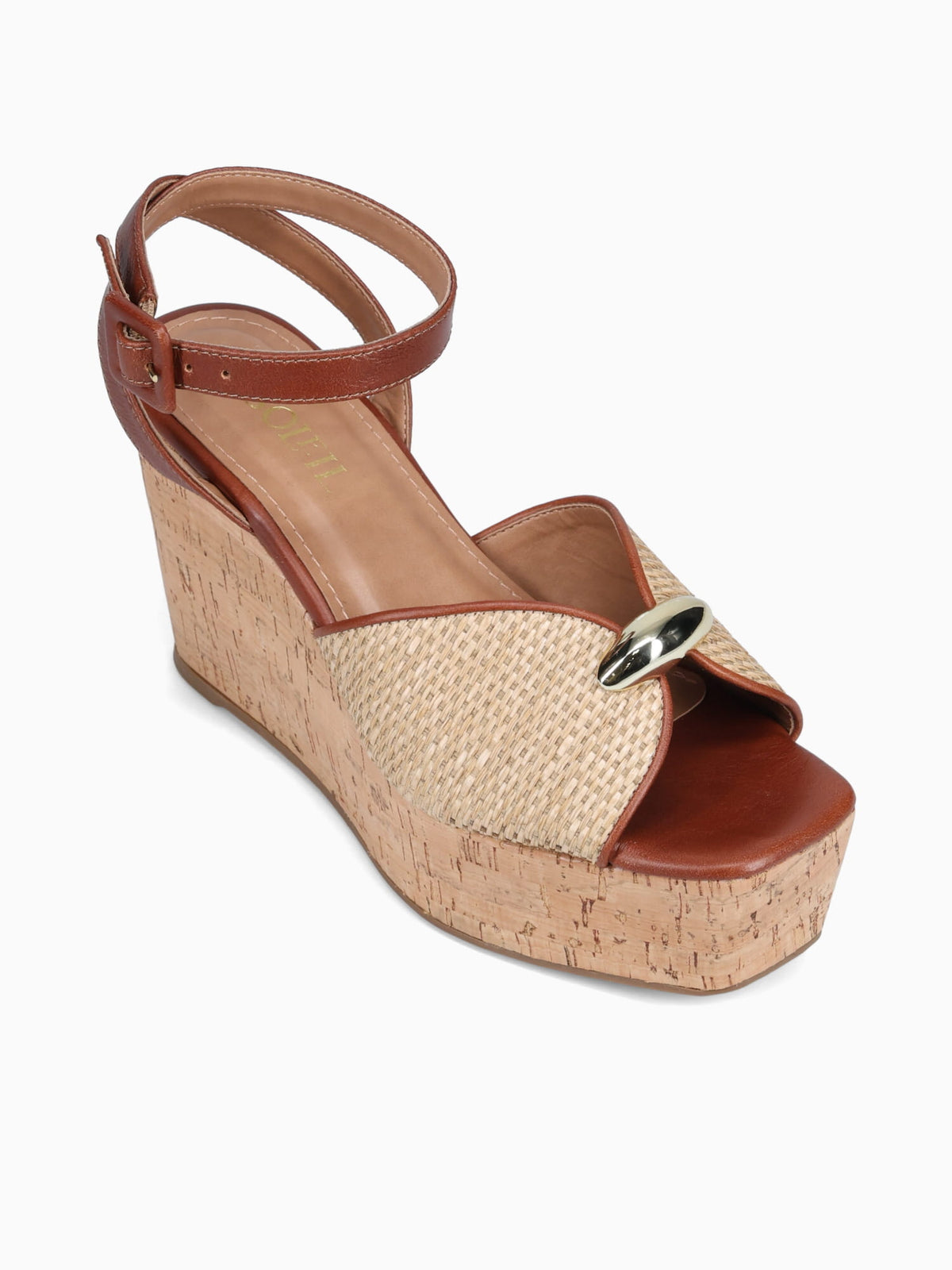 Arlene Wood Natural torino Palha Natural / 5 / M