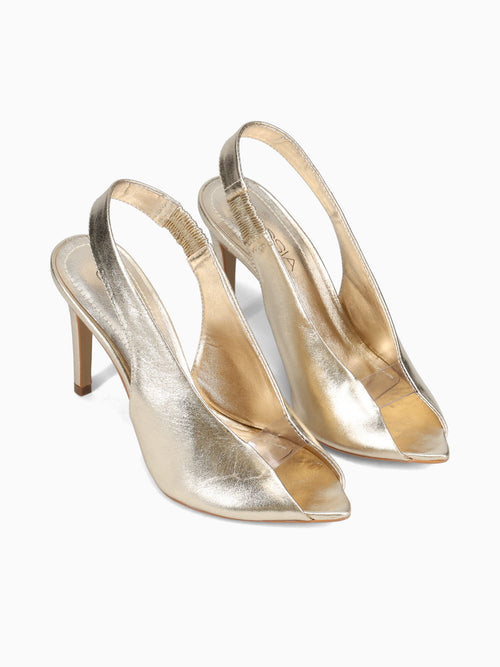 Winry Champagne Napa Cristal Gold / 5 / M