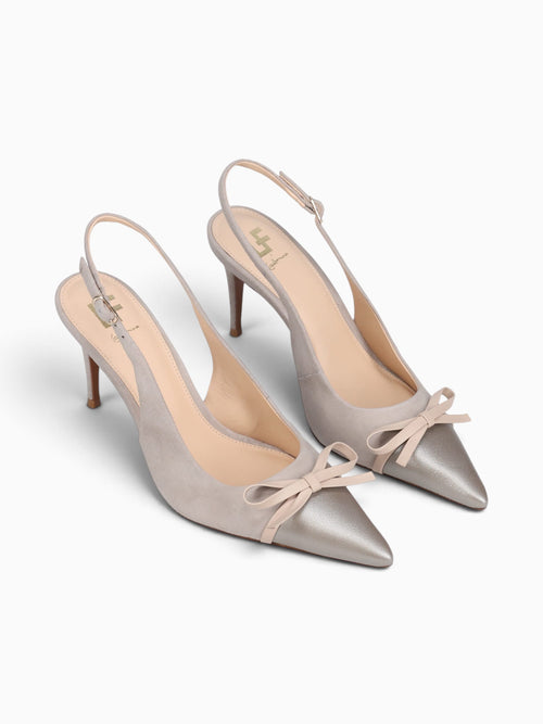 Gail Beachwood Kid Suede Taupe / 5 / M