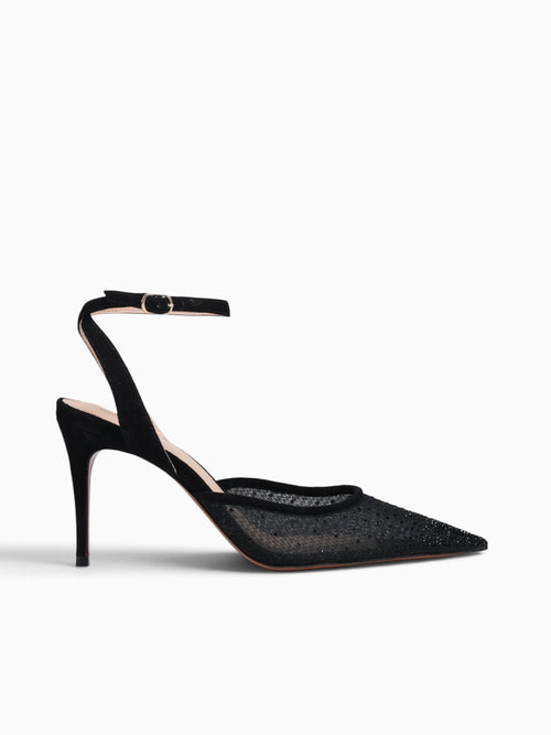 Gaines Preto Preto tela Kid suede Black / 5 / M