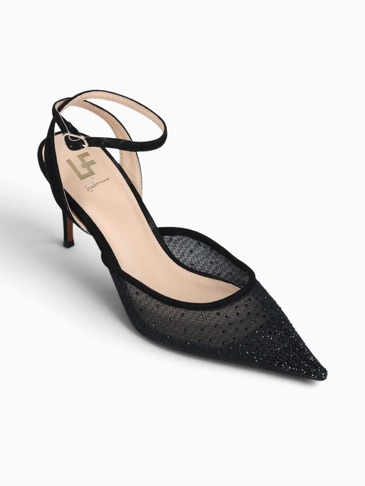 Gaines Preto Preto tela Kid suede Black / 5 / M