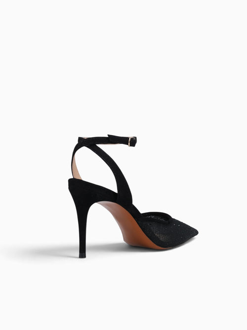 Gaines Preto Preto tela Kid suede Black / 5 / M