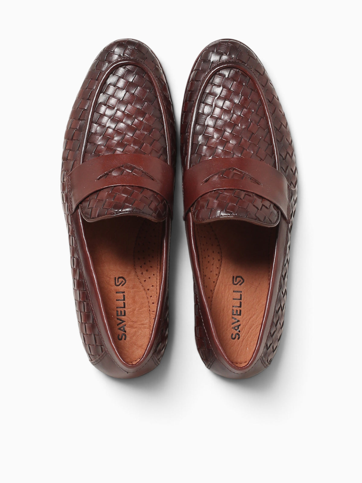 Samal Pinhao Woven Leather Cognac / 7 / M