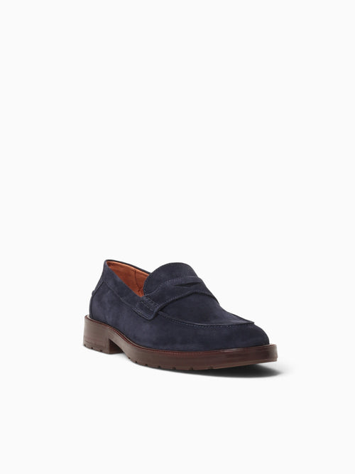 Samran Indigo Blue Camurca Blue / 7 / M
