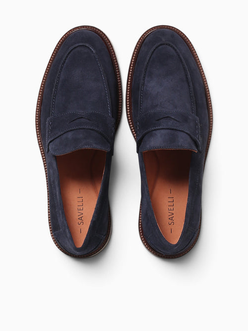 Samran Indigo Blue Camurca Blue / 7 / M