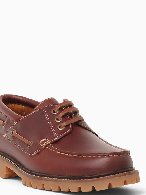 Samu Whisky Leather Medium Brown / 7 / M