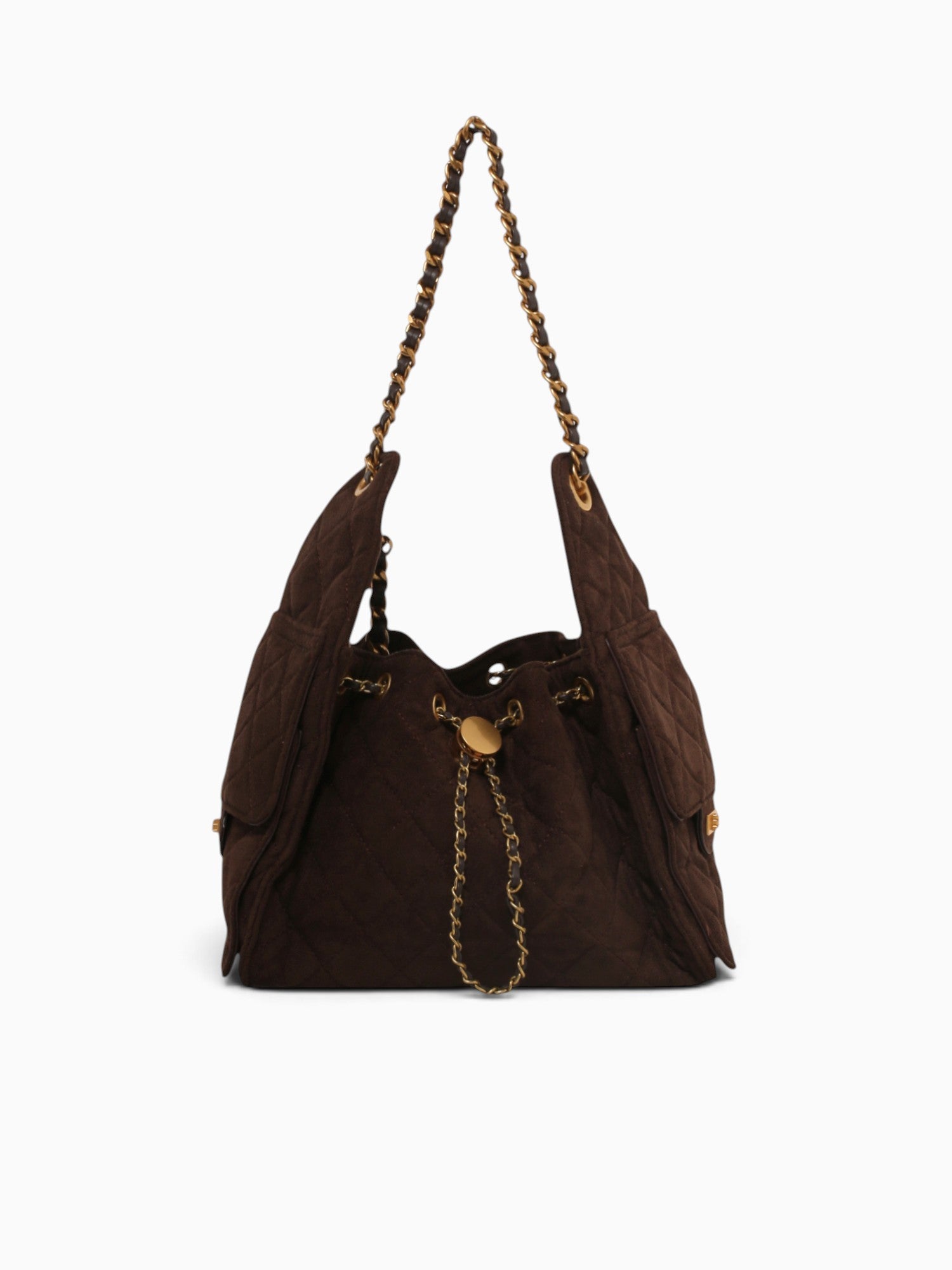 Amelie Shoulder Bag Chocolate Brown