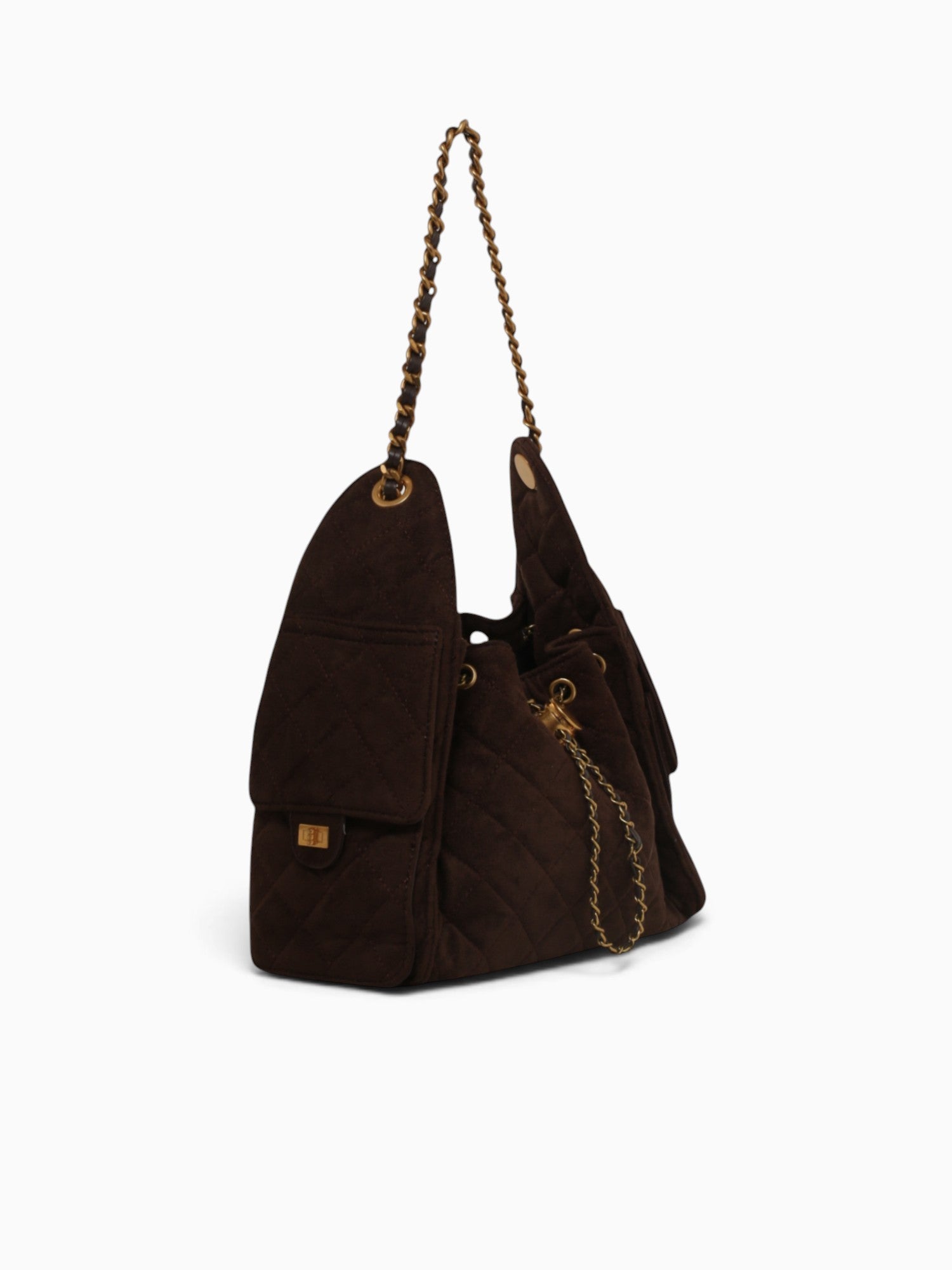 Amelie Shoulder Bag Chocolate Brown