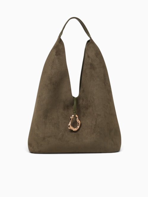 Gloria Shoulder Bag Olive Dark Green