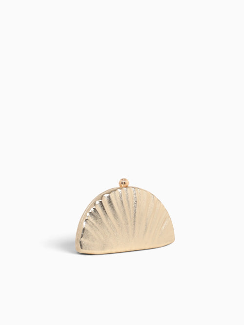 Fan Box Bag Gold Gold