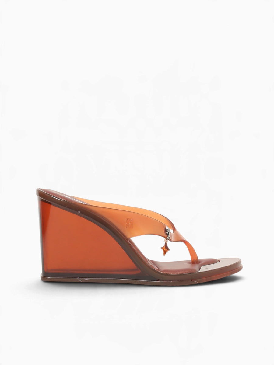 Nabeela Clear Brown Jelly Brown / 5 / M