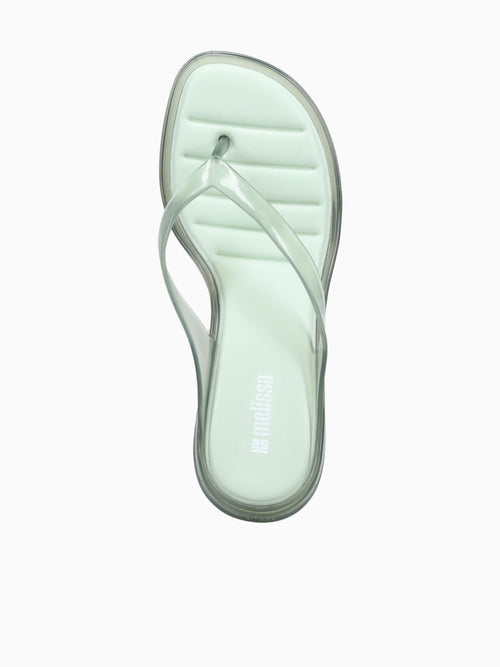 Flip Flop Kitten Heel Trasparent Green Green / 5 / M