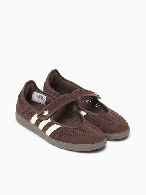 Samba Jane W Brown Off wht textile Brown / 4 / M