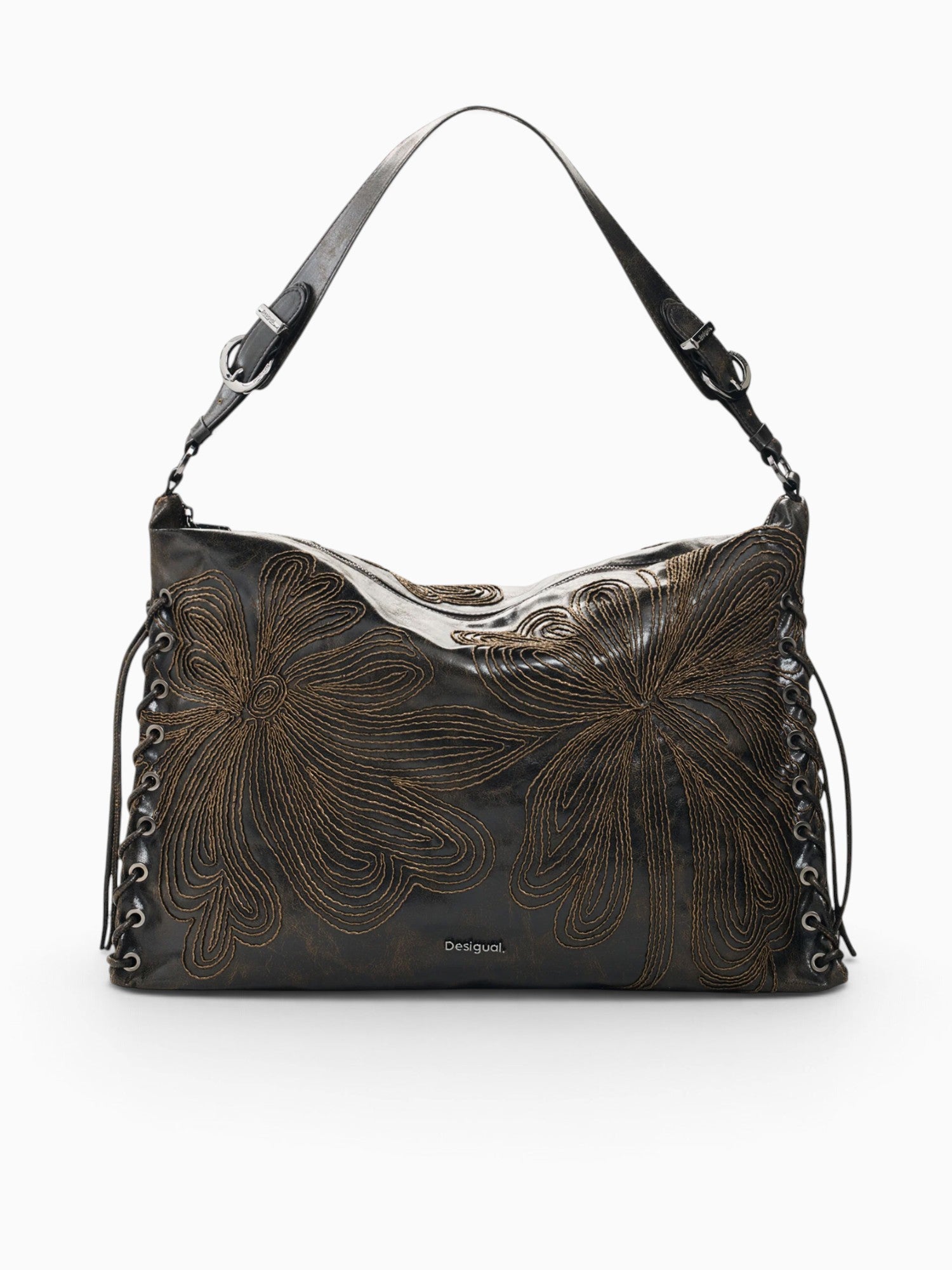 Leira Med Shoulder Bag Brown Brown
