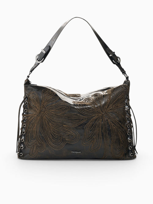 Leira Med Shoulder Bag Brown Brown