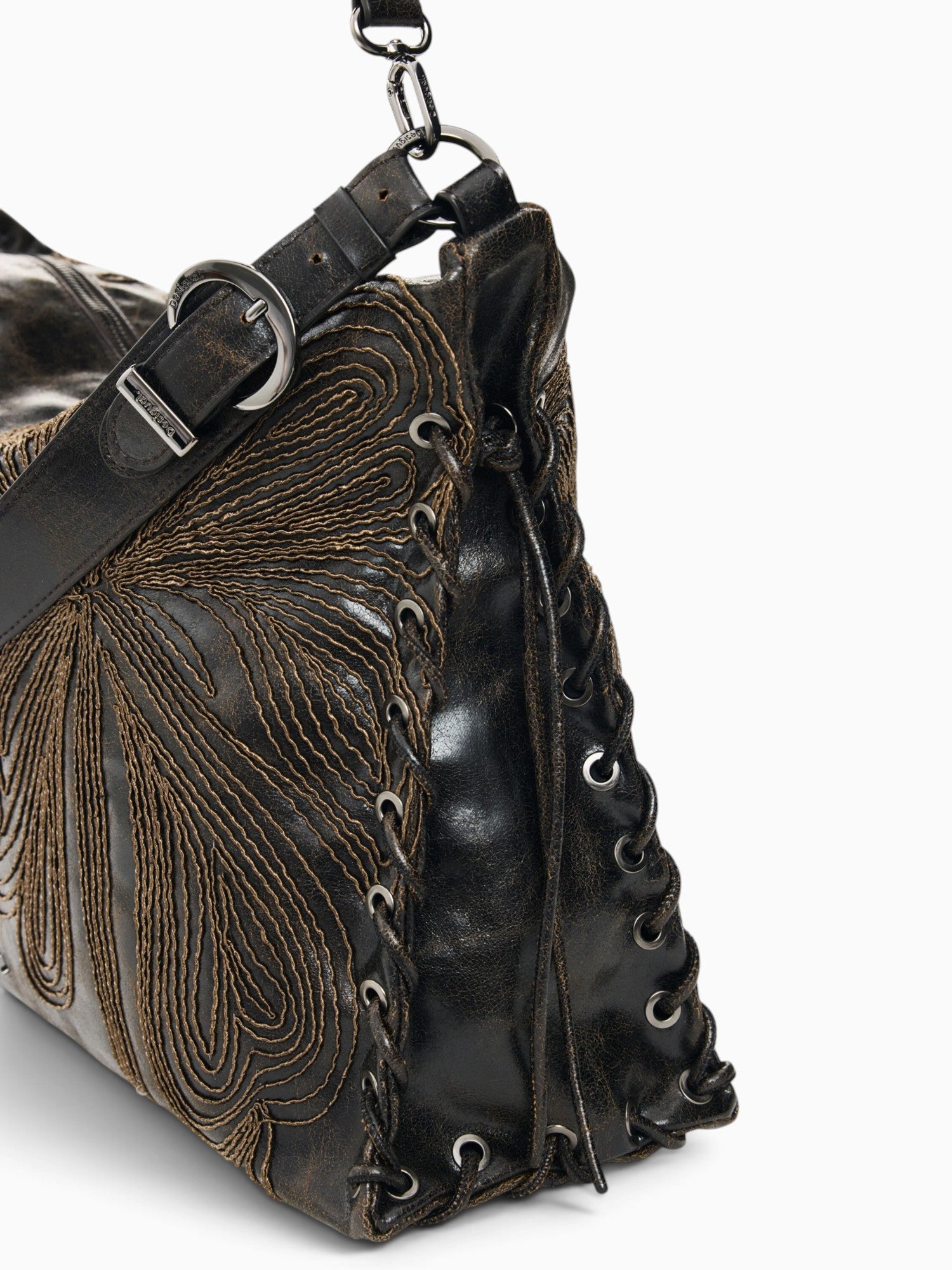 Leira Med Shoulder Bag Brown Brown