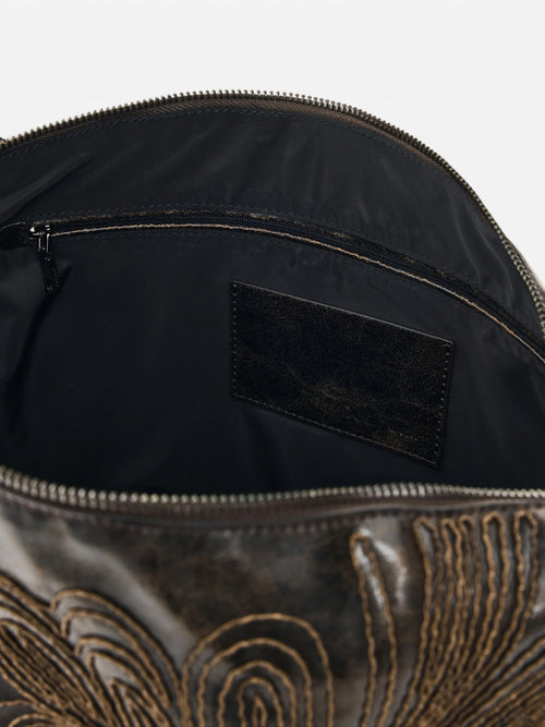 Leira Med Shoulder Bag Brown Brown