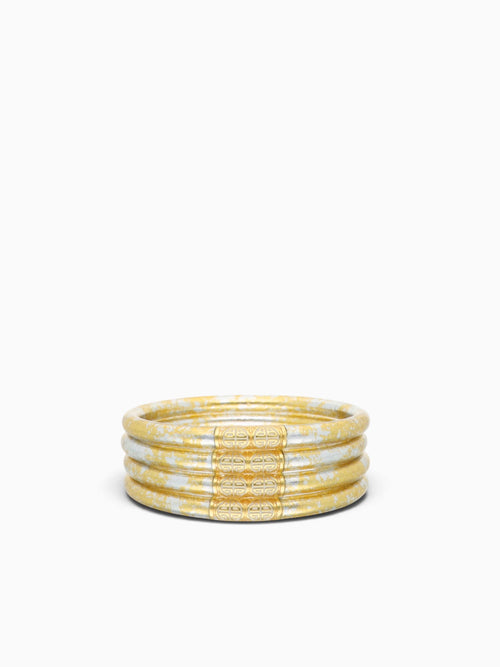 Koi Lumiere All Weather Bangle(set Of 4) Gold / S