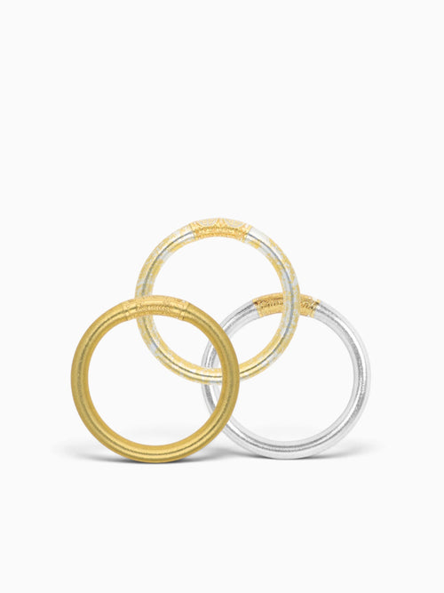 Koi Lumiere Tzubbie All Weather Bangle Gold / S