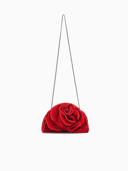 Petal Passion Clutch Red Red