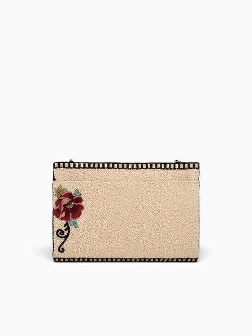 Parisian Clutch White Multi White Multi