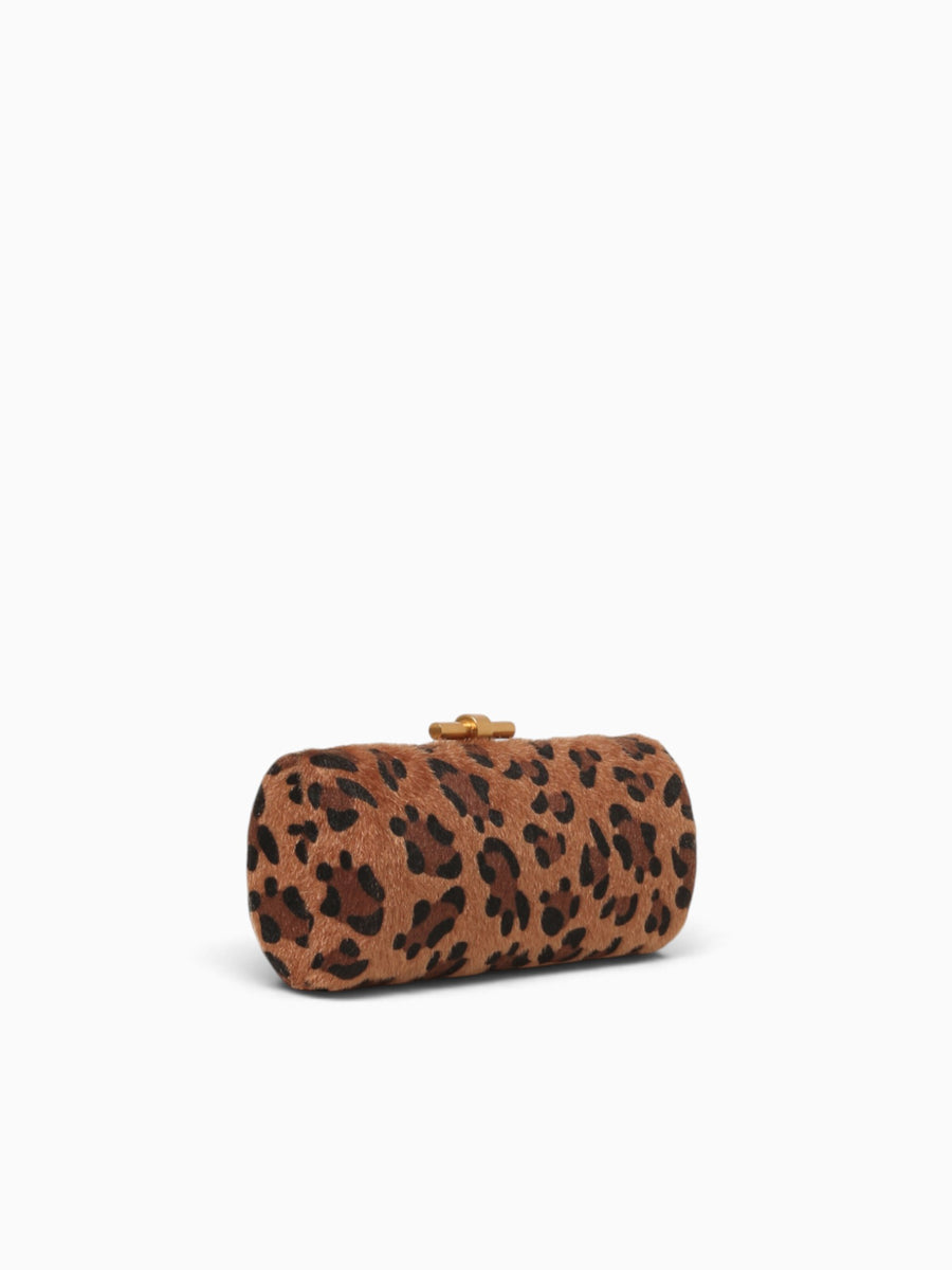 Amelia Box Bag Leopard Brown Multi