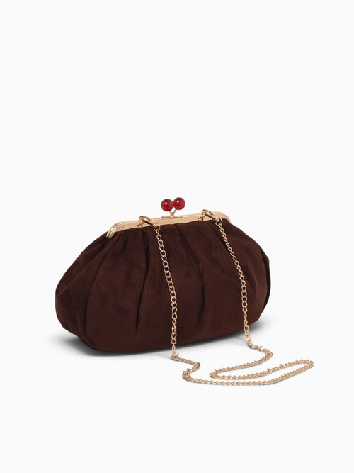 Fey Clutch Chocolate Brown