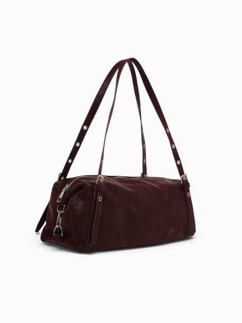 Bey Shoulder Bag Burgundy Wine