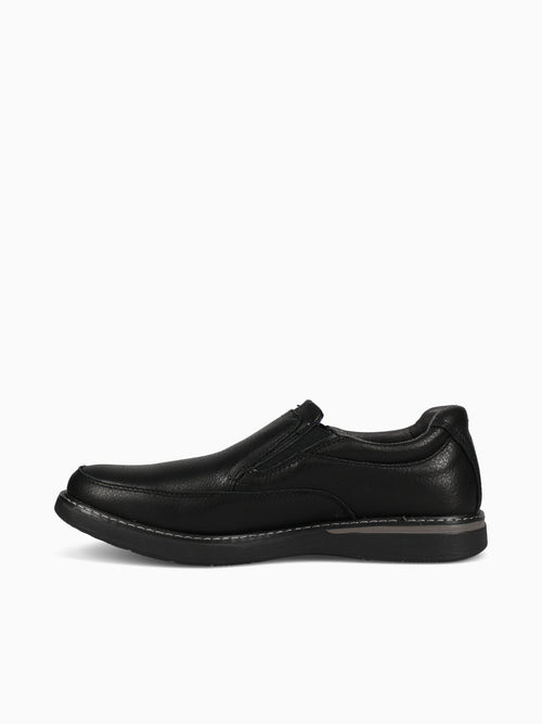 BAYRIDGE MOC SLIP ON 84905001 BKL LEA Black / 7 / M