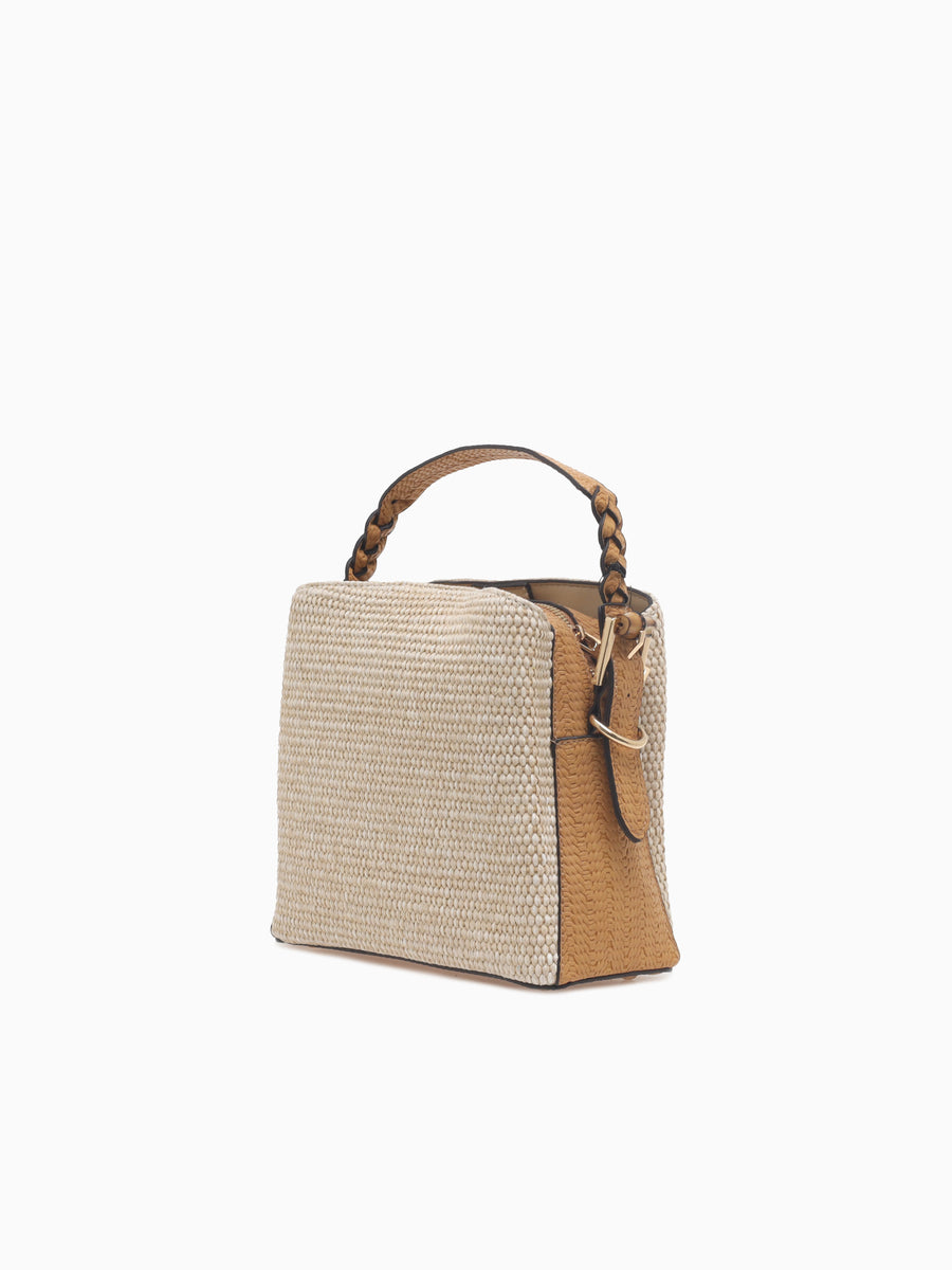 SRB26729 Raffia Bucket Natural Natural