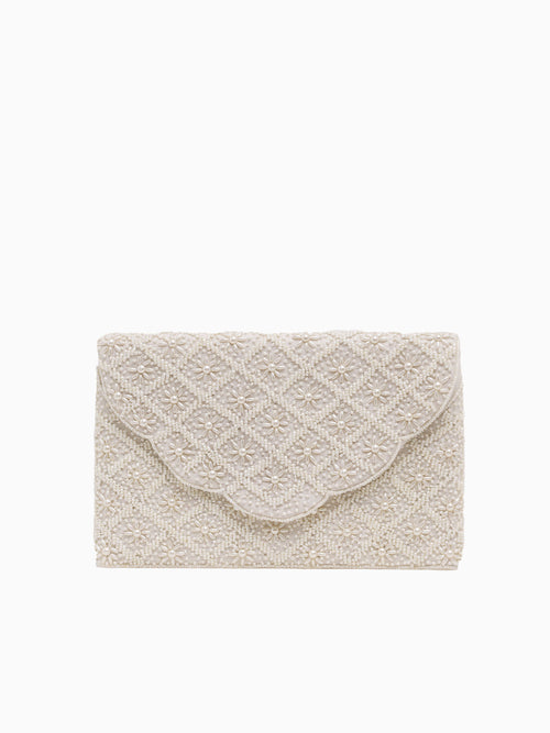 Something White Clutch White