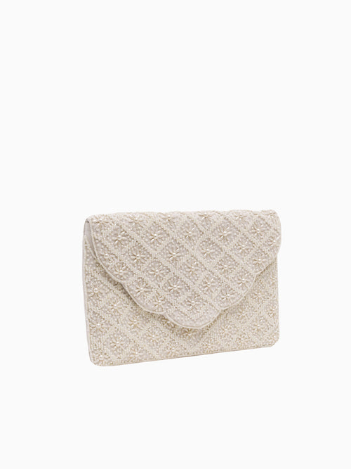 Something White Clutch White