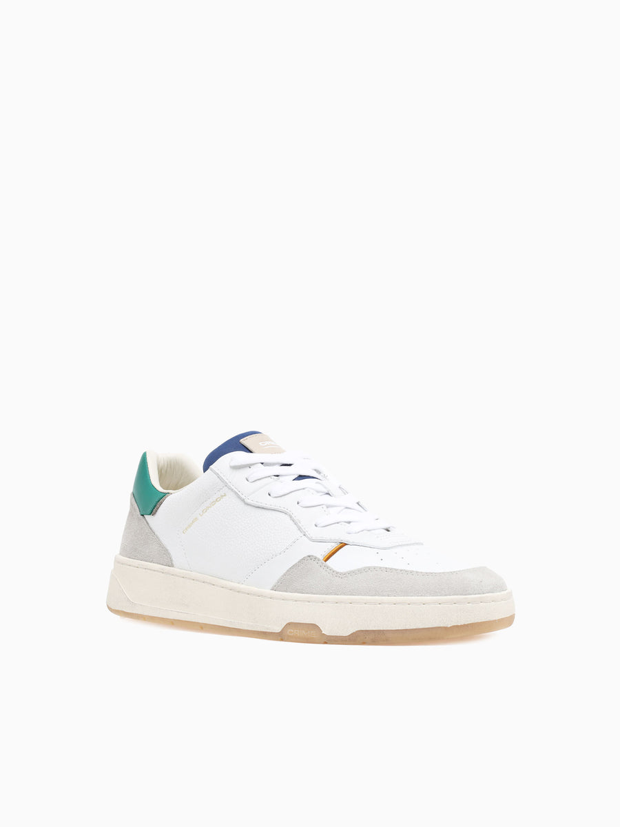 Timeless Low Top Wht Nvy Grn leather White Multi / 39 / M