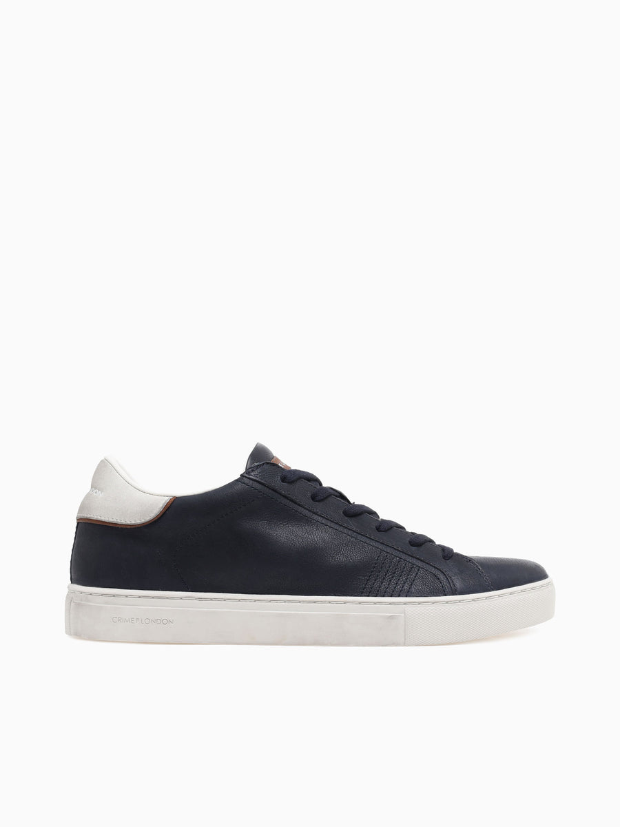 Low Top Essential Navy Leather Navy / 39 / M