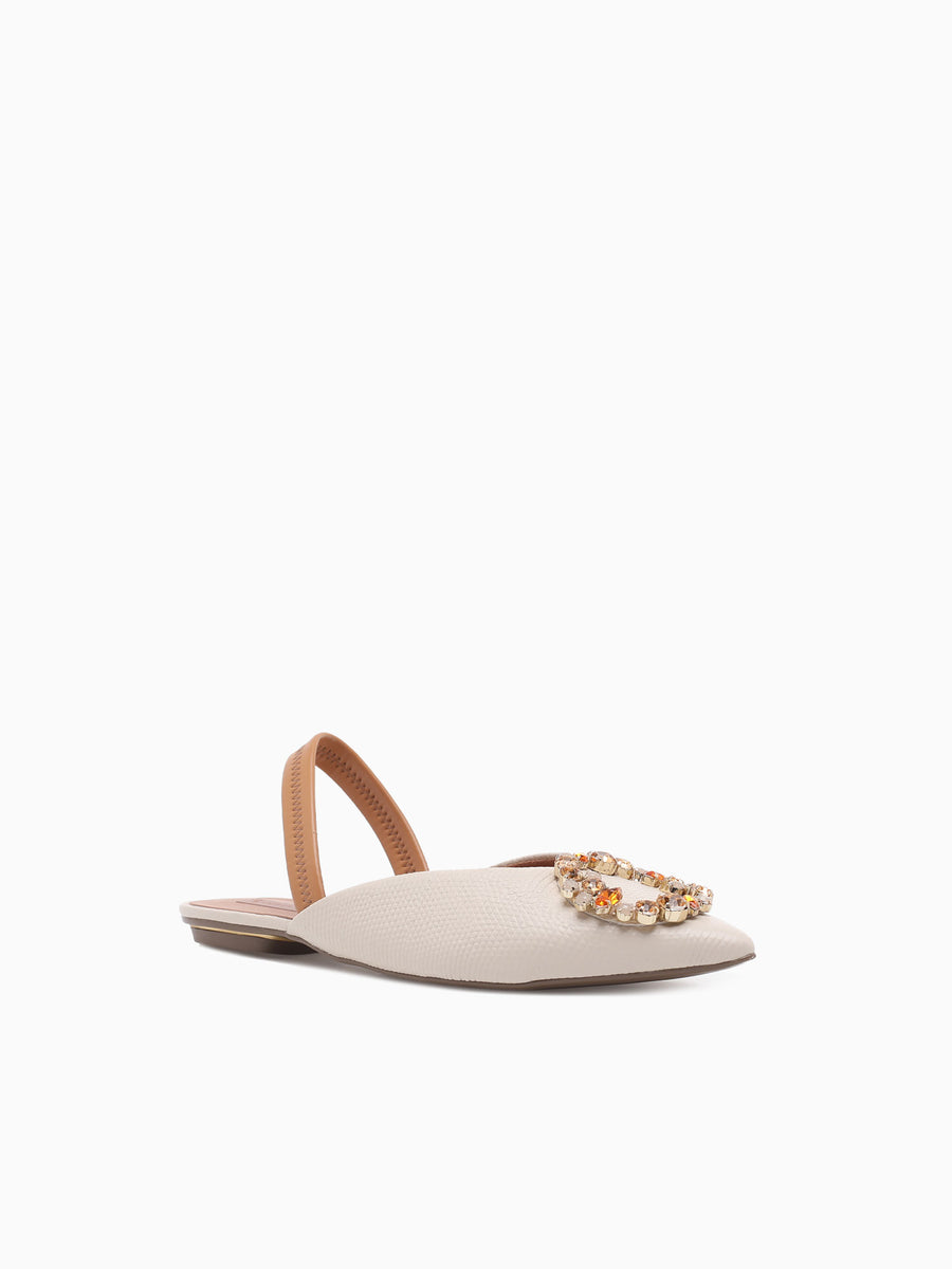 Johanna Brulee Lezard Unique Off White / 5 / M