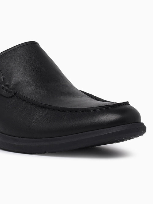 Hamptons Moc Toe Black Smooth Black / 7 / M