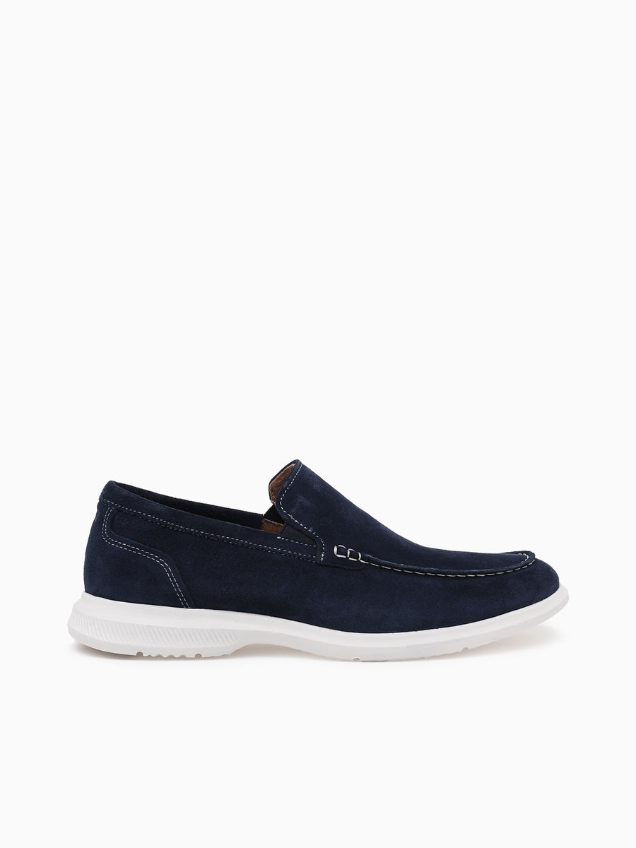 Hamptons Moc Toe Navy Suede Navy / 7 / M