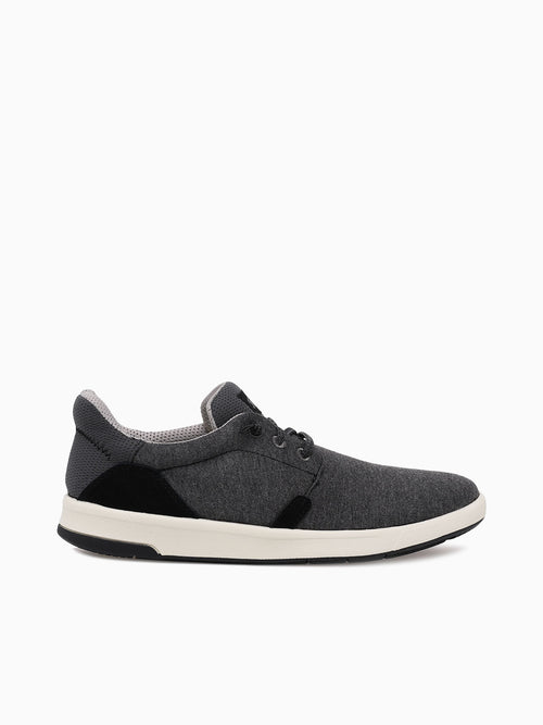 Crossover Lace Black Canvas Mesh Black / 7 / M