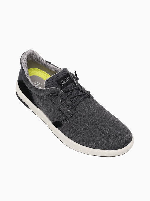 Crossover Lace Black Canvas Mesh Black / 7 / M