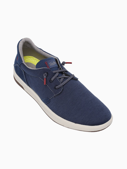 Crossover Lace Navy Canvas Mesh Navy / 7 / M