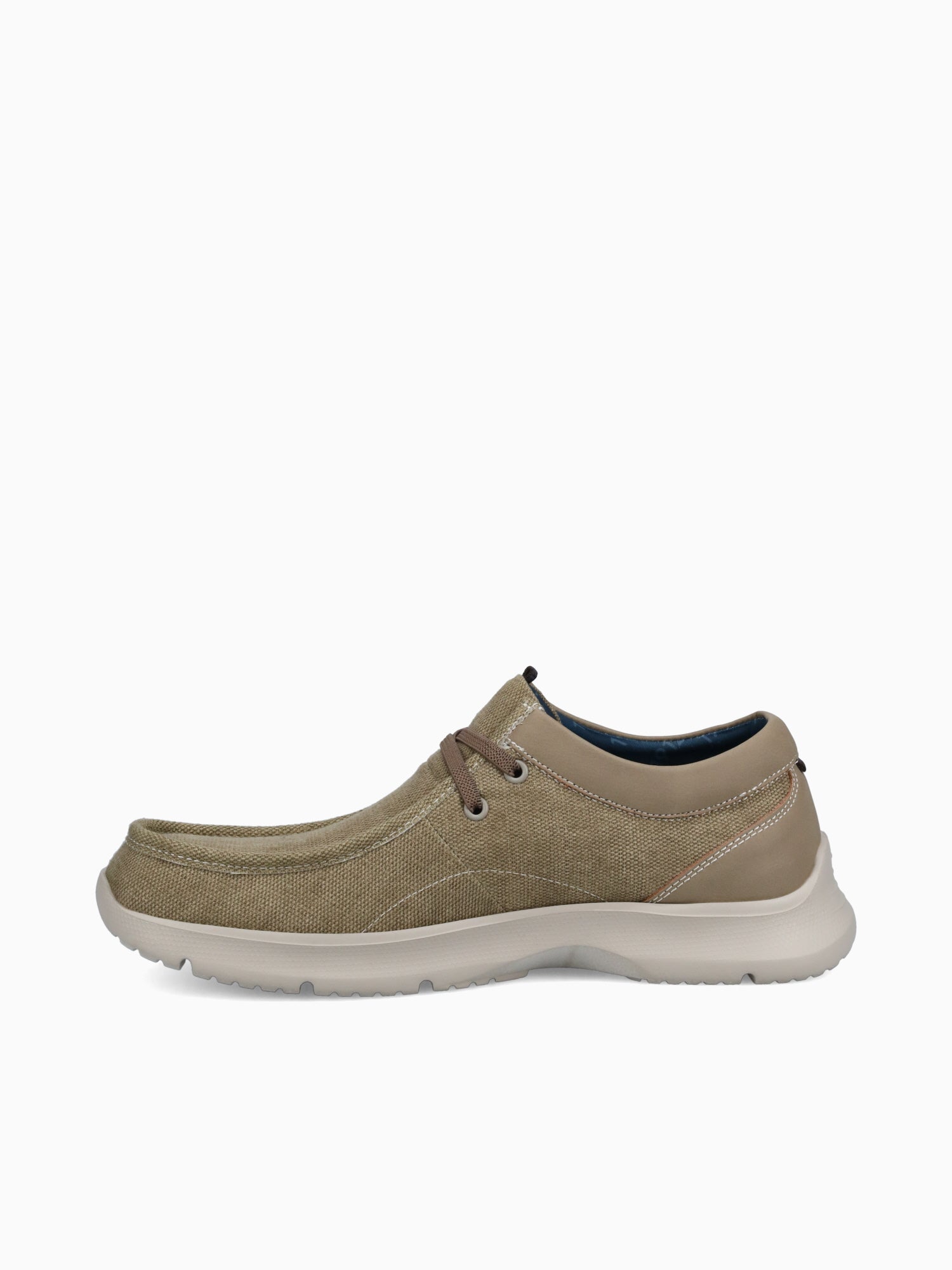 Bushwalker Moc Toe Stone Canvas Taupe / 7 / M